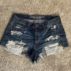 American Eagle Distressed Shorts